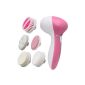 Oramics face brush electric face 5 in 1 Cleaner - Spa brush for cleaning Body Massage Machine Skin