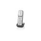 Gigaset E310H DECT big button cordless telephone, additional handset, light gray (Electronics)