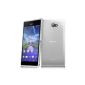 Cotechs® - Protective cover - TPU Gel Skin Cover Case for Sony Xperia M2 (White) (Electronics)