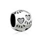 Mom I love you - Pugster Jewelry Drops Female Dog Paw Print Charms Bracelet Beads DPC_EB114 (Jewelry)