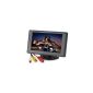 tinxi® 4.3 inches (10,92cm) PAL / NTSC fashionable Digital Mini Clear LCD TFT Display Car Auto Monitor Camera DVD in black (Electronics)