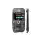 Nokia Asha 302 Smartphone (6.1 cm (2.4 inch) display, 3.2 megapixel camera, HSDPA, QWERTY) gray (Wireless Phone Accessory)