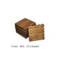 SAM® Sparset: acacia wood balcony terrace floor tile 01 wood tile 33 pieces about 3 square meters