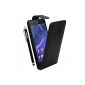 BAAS® Sony Xperia Z2 - Black Leather Case Flip Case Cover + 2X Screen Protector + Stylus For Capacitive Touch Screen (Electronics)