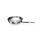 Bekaline 12087244 Big Table Frying Pan Stainless Steel All Lights + Induction 24 cm (Kitchen)