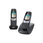 Gigaset C620 Duo Cordless Phone Black (Electronics)