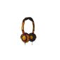 Skullcandy Lowrider Headphones Walkman closed jack3,5 mm 1.20 m Orange (Electronics)