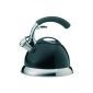 Kela 16957 Kettle Pito black stainless steel with encapsulated base, non-slip handle, suitable for induction (household goods)