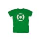 Bravado Men's T-Shirt Justice League Green Lantern Logo (Textiles)