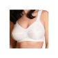 Bra comfort Bra Support Bra Microfiber Format Made in Germany says what it promises The!  Perfect fit!  Black or ecru Gr.  75-120 Cup A - H (Textiles)