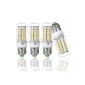 IDACA 4-pack E27 9W 69 X 5050SMD 220V LED lamp Spotlight Lamp Bulb Warm White
