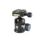 SIRUI K-10X tripod head (aluminum, height: 93mm, weight: 0.35kg, carrying capacity: 20kg) Black with Removable TY-50 (electronic)