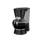 Clatronic KA 3330 Coffee 10 cups removable IR cut filter 850 Watt, Black (Kitchen)