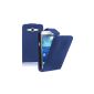 Membrane - Blue Case Samsung Galaxy II Grand 2 (SM-G7102 Dual SM-G7105 LTE, SM-G7106, G7108 SM-SM-G710K, SM-G710L, SM-G710S, SM-G7108V Grand view) - Flip Case Cover Case (Electronics)
