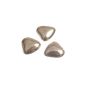 Discount Wedding - Mini Heart Dragees Chocolate 70% Cocoa Silver (Toy)