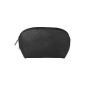 Kosimo "cosmetic bag made of soft genuine leather black