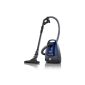 Panasonic MC-CG695ZC7A Vacuums / 1300 Watt / 2-fold Wessel floor nozzle, HEPA filter, 3 liters / with bag / blue metallic (household goods)