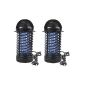 2er SET insect lamp mosquito repeller mosquito repellent INSECT MOSQUITOES LAMPE Insektenkiller MOSQUITO LAMP FLY LAMP 730 106