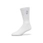 For Bare Feet Men's socks white 43-48 (Sports Apparel)