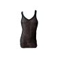 Netzhemd String Vest - Black color 100% cotton quality made garment 3 Adult sizes (Textiles)