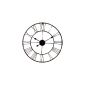 Silea 222/7386 Clock Rust Metal Diameter: 60 cm (Kitchen)