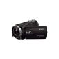 Sony HDR-CX410VE HD Flash Camcorder (1920 x 1080 pixels, G-lens with 30x zoom, automatic mode) (Electronics)