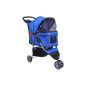 BUGGY FOR DOG CAT ANIMAL FRONT WHEEL TROLLEY 360 BLUE NEW 15BL (Miscellaneous)