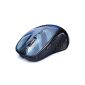 MEMTEQ® E25 Mouse Gaming Mouse Gaming Mouse Bluetooth 3.0 Wireless Optical 3D 1600DPI Blue (Electronics)