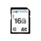 Dot.Foto Extreme SDHC 16GB Class 10 (20MB / s) memory card for Panasonic Lumix DMC-L / LF / LX / LZ models [See description of compatibility] (Electronics)