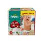 Pampers - Easy Up Pants Diapers - Size 5 Junior - 12-18 kg - Jumbopack x 54 Diapers (Health and Beauty)