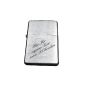 Zippo Chrome Brush;  Original Standard / Regular Zippo petrol lighter with free engraving (3 lines: text max 28 characters) Birthday / Father's Day