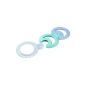 NUK 10256224 - Combi Teether Set, 3-piece, Classic, Soft and Cool triple relieved teething, 1 Set, BPA free (baby products)