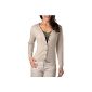 Woolovers favorite cardigan with V-neck for women (Cotton / Silk) - C9 (Textiles)