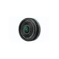 Panasonic H-H014E Pancake lens Lumix G F2.5 / 14 mm (28 mm KB, 46 mm filter thread) black (accessories)