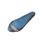 High Peak Lite Pak 800 sleeping bag, light blue / dark blue, 210 x 75/50 cm (equipment)