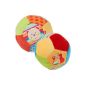 Babynova plaything Stoffball colorful with rattle (Baby Product)