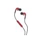 Skullcandy FIX S2FXDM-161 earphones have a microphone (Red / Chrome) (Electronics)