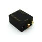 LCS - Digital Audio Converter - Convert a digital signal (SPDIF Optical or Coax) to analog (RCA) (Electronics)