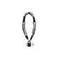 Steel Chain Master Lock Padlock Black 90 cm (Sports)