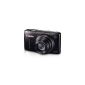 Canon PowerShot SX 240 HS Digital Camera (12.1 MP, 20x opt. Zoom, 7.6 cm (3 inch) display, image stabilized) black
