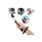 XCSOURCE® Professional Selfie Self-Lock Adjustable telescopic Selfie stick self-lock poles handheld monopod Telescope Hand Pole Holder Wall + tripod adapter for GoPro Hero 1 2 3 3 + 4 SJ4000 SJ5000 OS10 (Electronics)