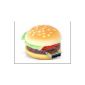 MOGOI (TM) 4GB USB Flash Drive Plastic Shape Burger, Brown With MOGOI accessories