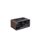 Yamaha TSX-70 compact stereo 2.1 audio system with dock for iPod / iPhone Clock Radio Tuner FM 16 W Brown (Electronics)
