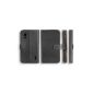Avanto Wallet Structure Plus flipper cases with stand function for LG Nexus 4 E960 black (Accessories)