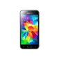Galaxy S5 Mini Samsung Galaxy S5 Mini Smartphone (11.43 cm (4.5 inches) touch screen, 8 megapixel camera, 1.4 GHz quad-core processor, Android 4.4) black [EU Version] (Electronics)