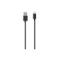 Belkin F2CU012bt2M-BLK USB cable sync / charge Smartphone / MP3 / Tablet PC Black (Accessory)