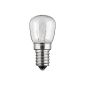 5er Set refrigerator bulb, special lamp for household appliances, E14, 230V, 15W, clear, 78LM (Electronics)