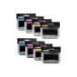 Luxury Cartridge HP 364XL Lot 8 HP364XL Compatible Ink Cartridges with Chip for HP Printer - Black / Cyan / Magenta / Yellow (Office Supplies)