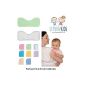 3 Pack Bibs shoulder 100% certified organic cotton - Lined oilcloth - Random Color (Baby Care)