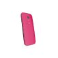 Motorola Clip-On Case Hard Cover Shell Case Cover for Moto G (2nd generation) Smartphone - Red (Accessories)